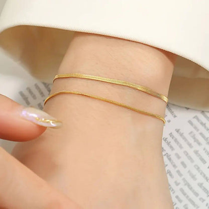 Refined Twin Layer Chain Bracelet