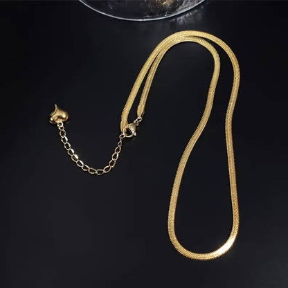 Royal Amber Herringbone Necklace & Bracelet Set