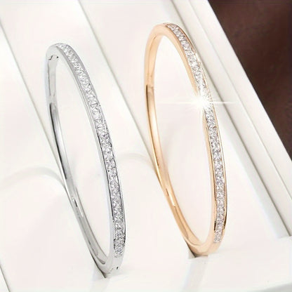 Royal Crystal Slim Bangle