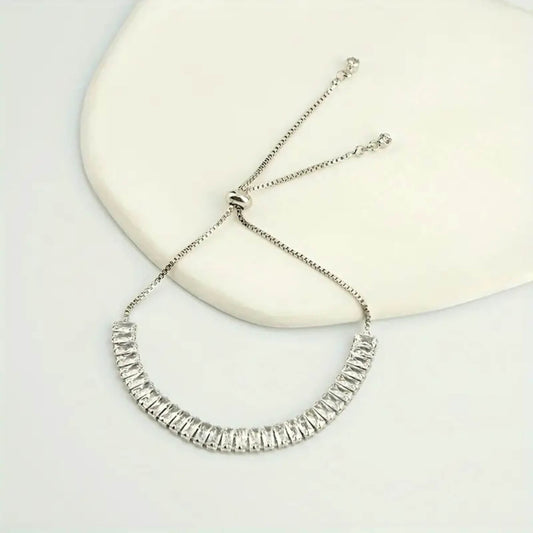 Royal Radiant Stone Tennis Bracelet