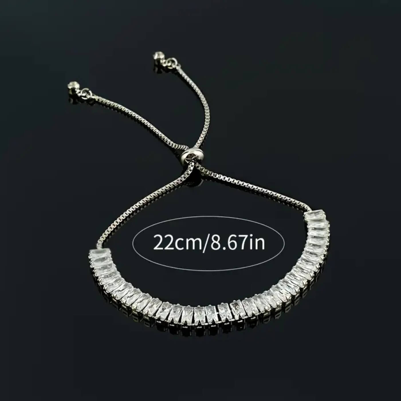 Royal Radiant Stone Tennis Bracelet