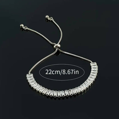 Royal Radiant Stone Tennis Bracelet