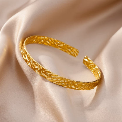 Royal Textured Cuff Bracelet