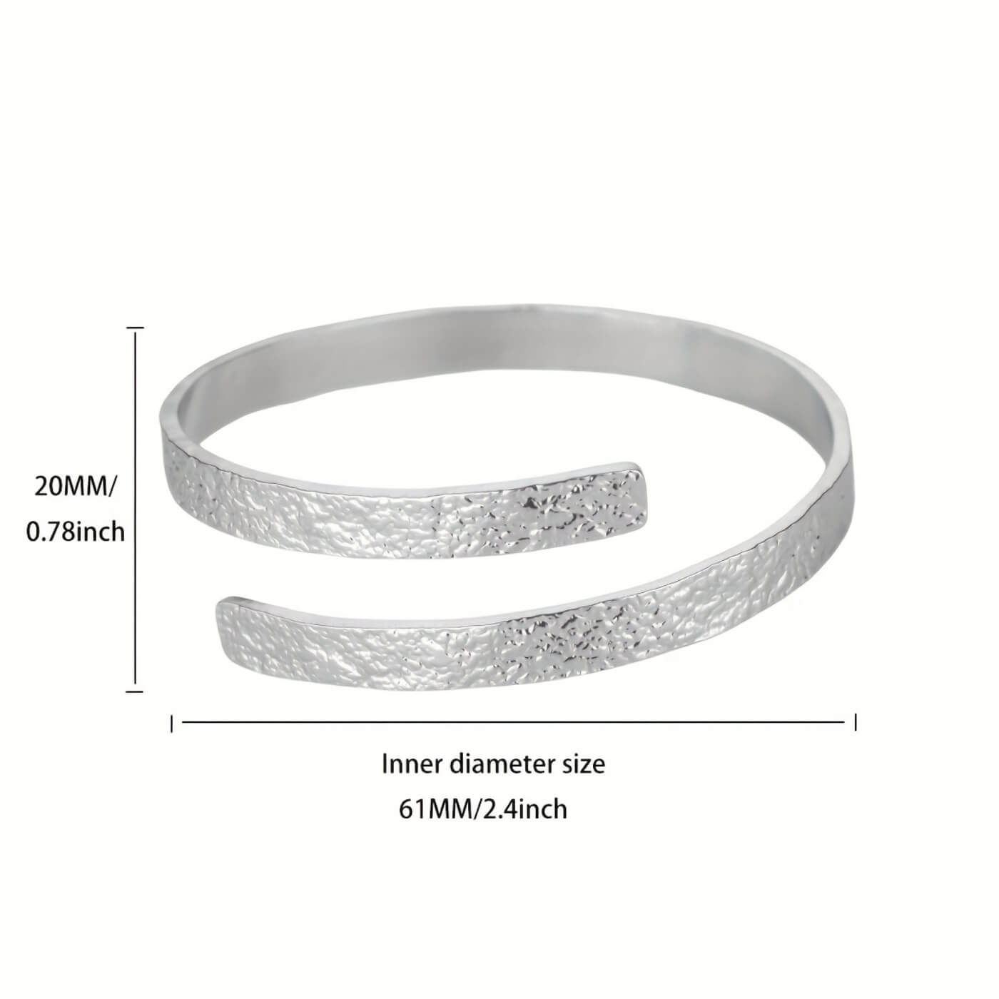 Royal Textured Cuff Bracelet