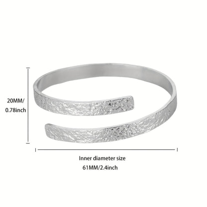 Royal Textured Cuff Bracelet