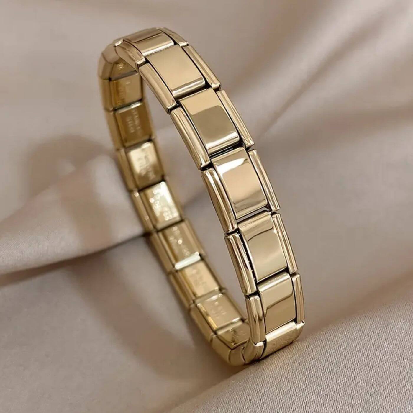 Timeless Plated Elastic Bracelet