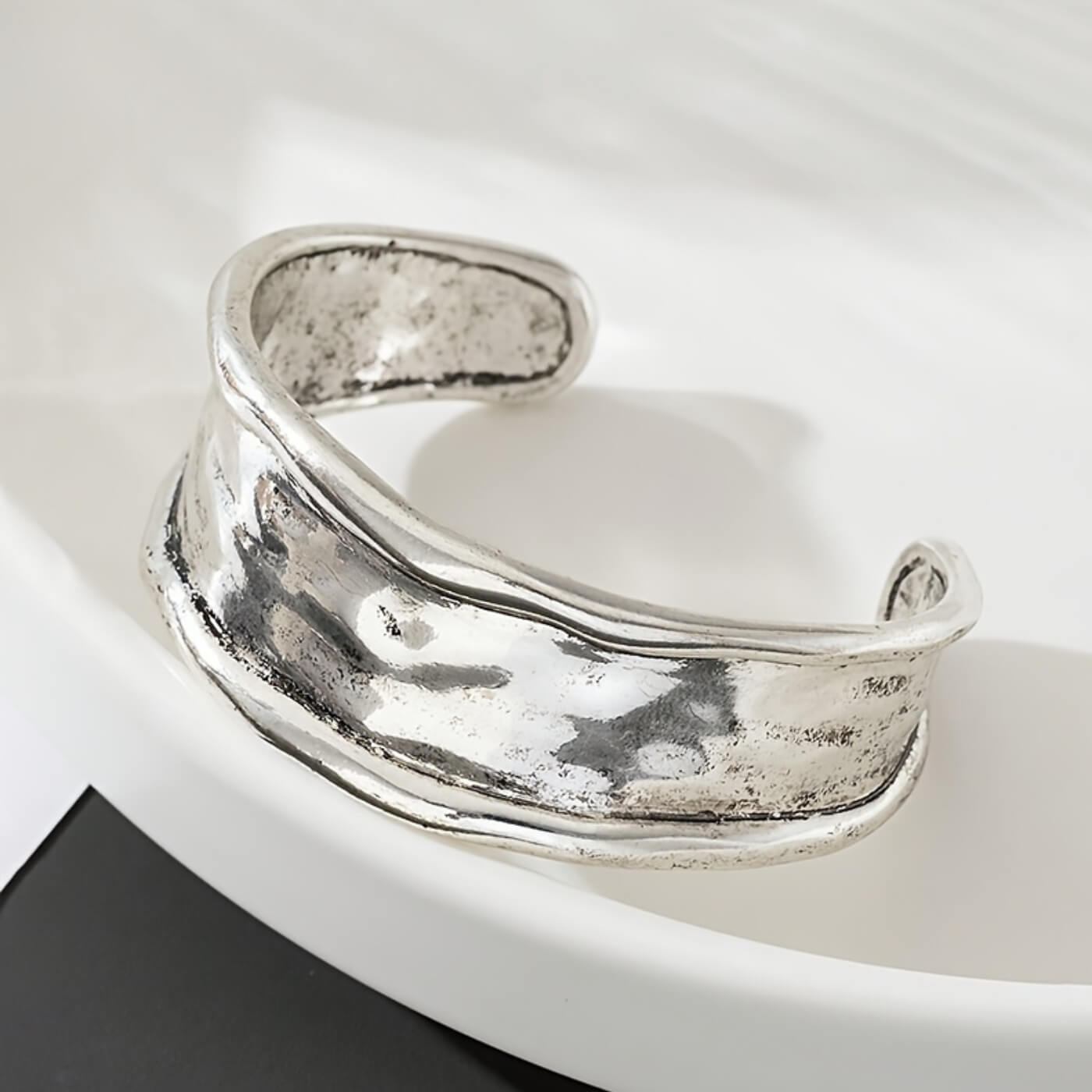 Vintage Sterling Open Cuff Bracelet