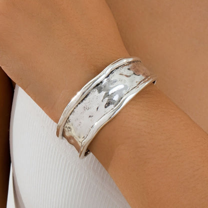 Vintage Sterling Open Cuff Bracelet