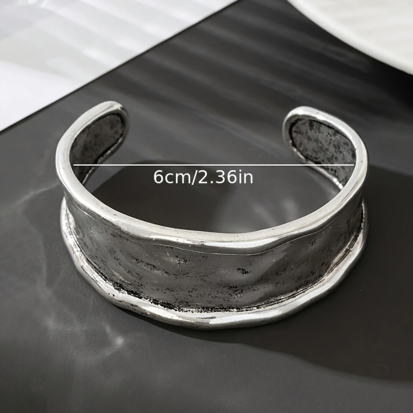 Vintage Sterling Open Cuff Bracelet